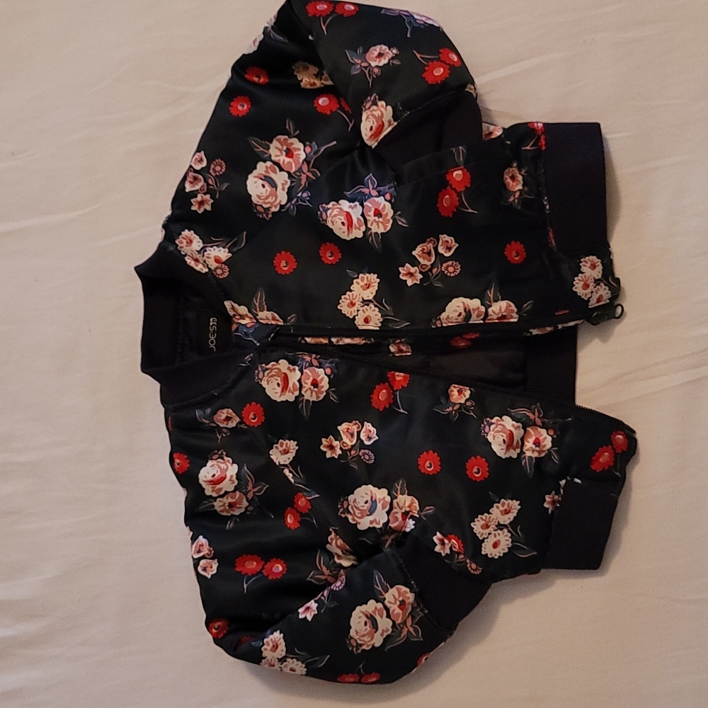 Joe's Girls Floral Zippered Jacket 2T